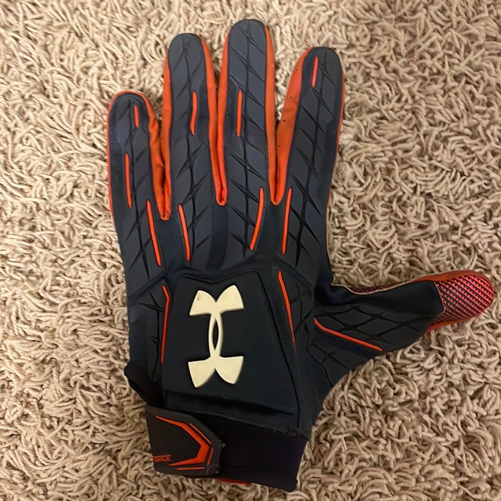 Auburn University singular left handed football glove